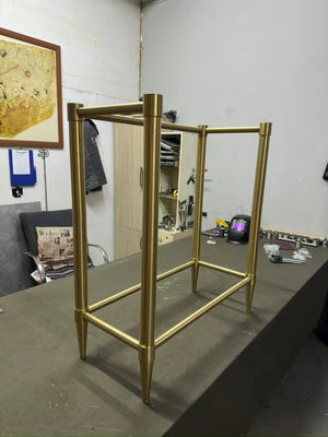 Custom 316 Stainless Steel Sink Legs | Brass, Nickel, Black, Antique & Unlacquered